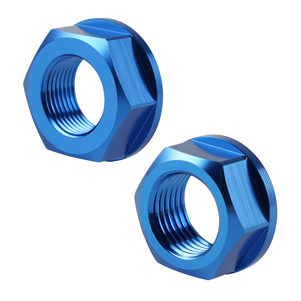 Front Rear Wheel Axle Nut Screw For Yamaha WR250F WR450F 06-18